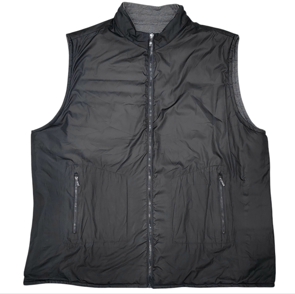 Robert Barakett Gallagher Reversible Vest Sportswear Black Grey Men's 3XL - Picture 4 of 17